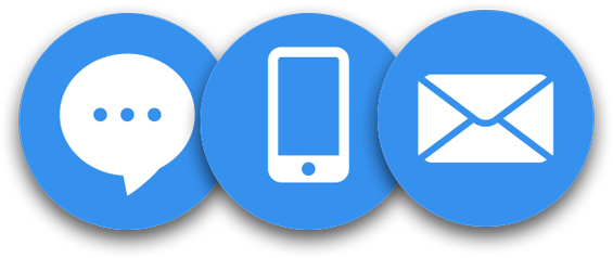 Phone email Icons