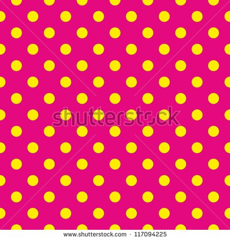 Pink & Neon Polka Dots