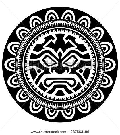 Polynesian Tattoo Vector Design