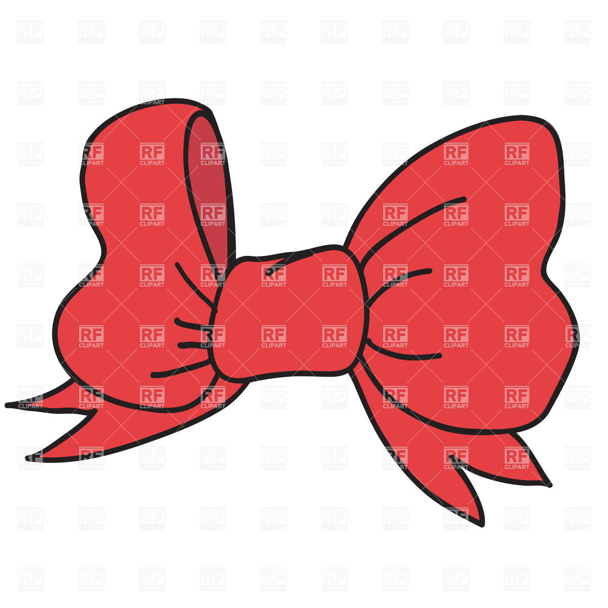 Red Bow Clip Art Free