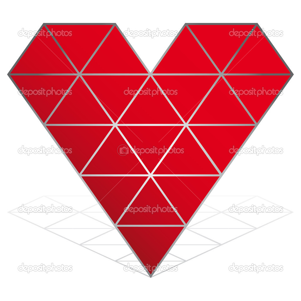 Red Heart Vector