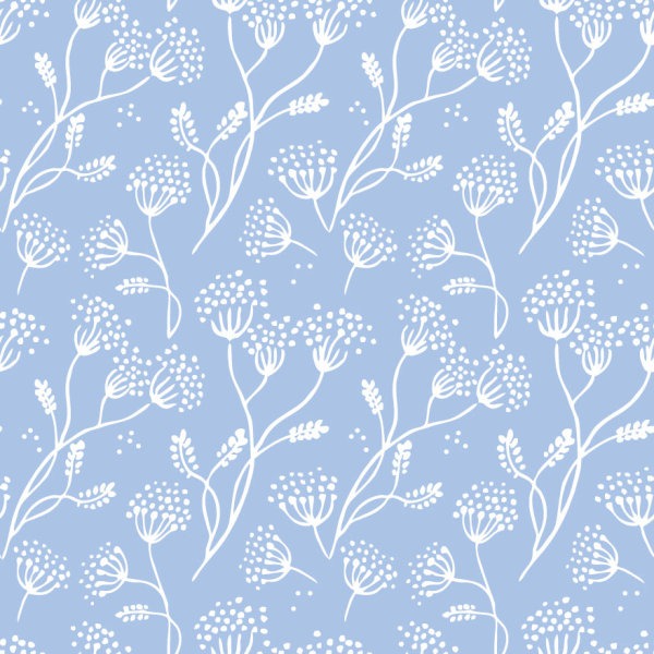 Retro Floral Vector Patterns