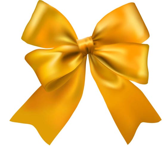 Ribbon and Bow Vector