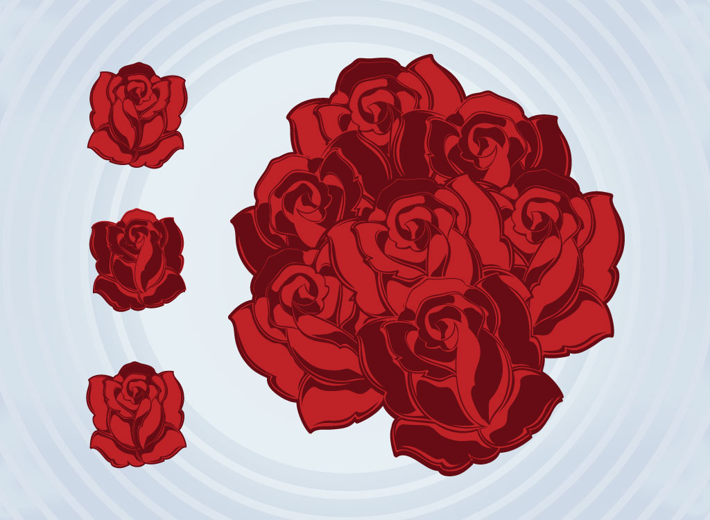 Rose Bouquet Clip Art