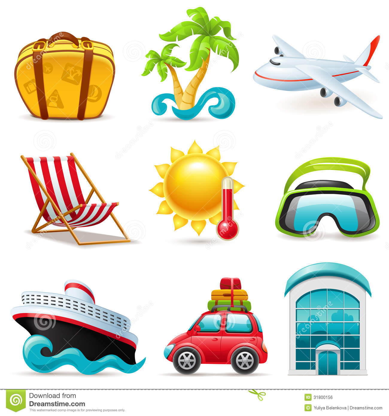 Royalty Free Travel Icons