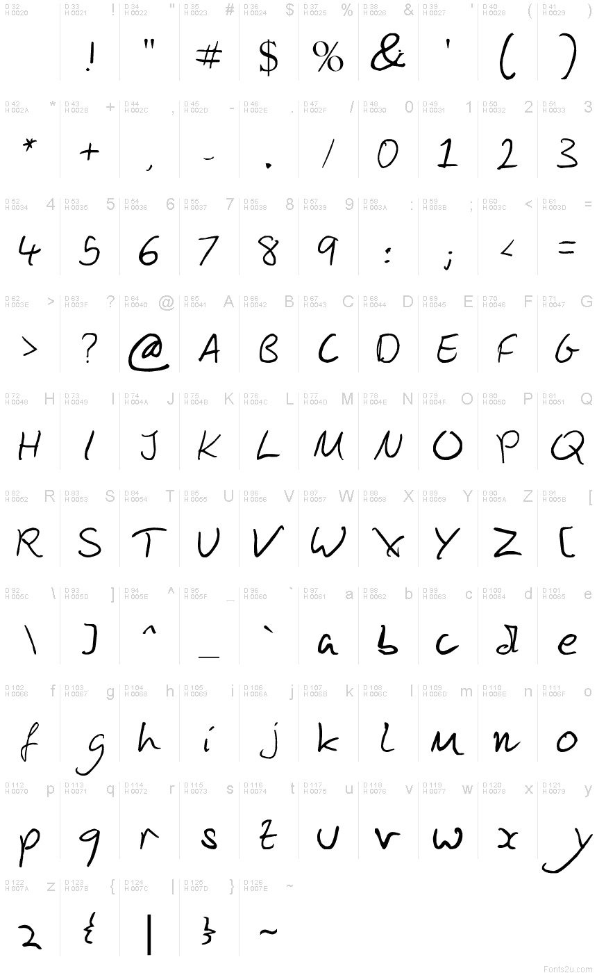 Script Handwriting Fonts