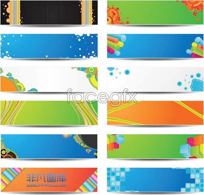 Simple Banner Vector Free