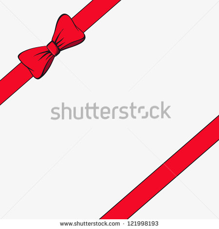 Simple Ribbon Bow Vector