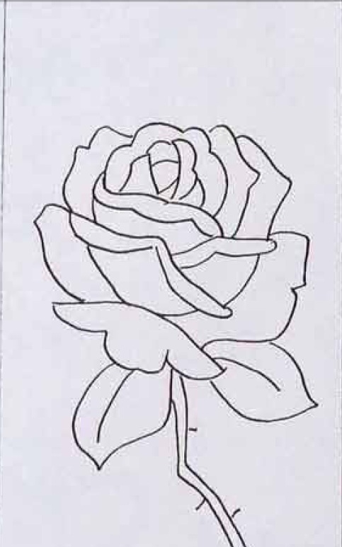 Simple Rose Embroidery Designs