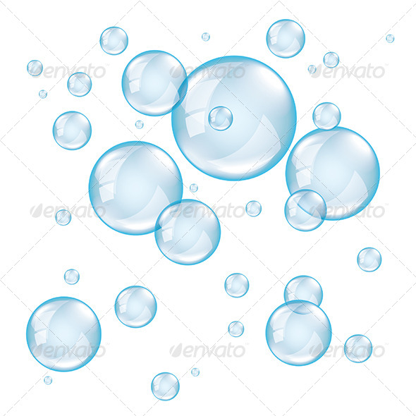 Soap Bubbles Vector