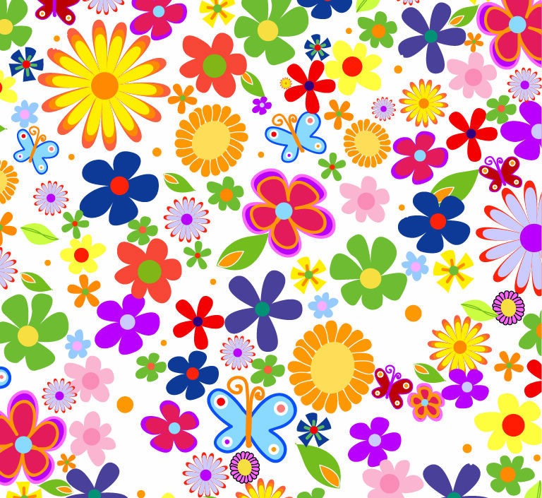 Spring Flower Vector Graphics