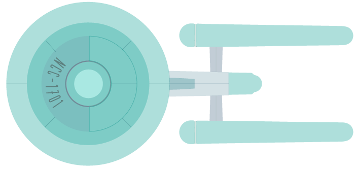 Star Trek Enterprise Vector