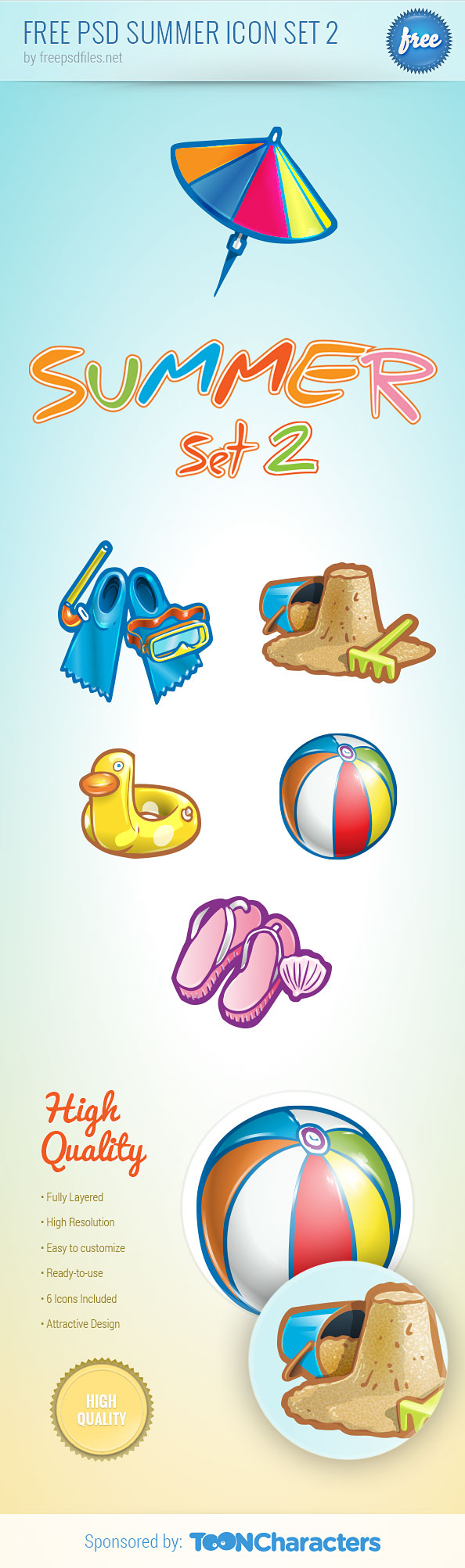 Summer Icon Set Free Summer Icon Set Free