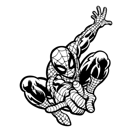 Superhero Coloring Pages Spider-Man