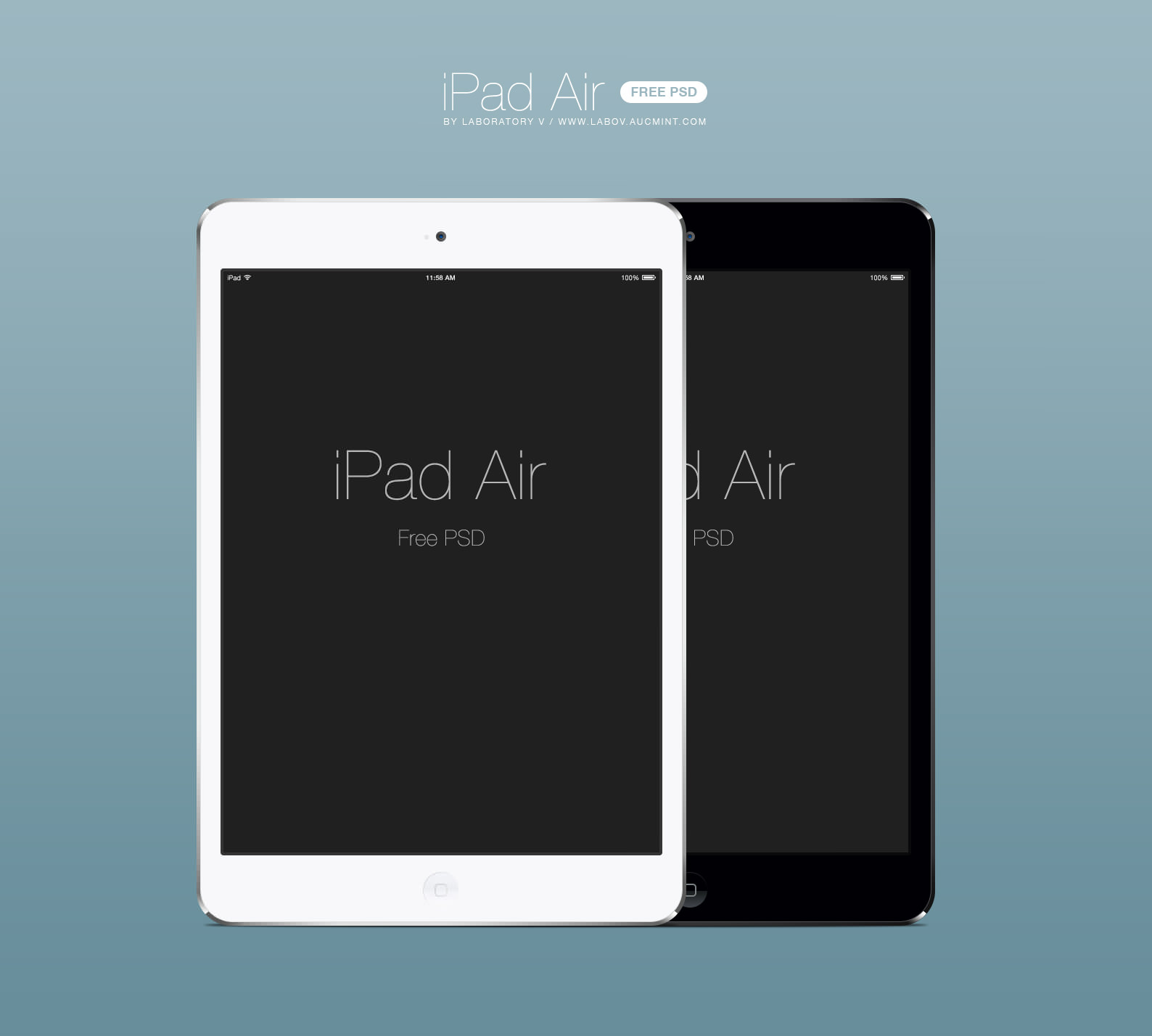 Template iPad Air Template iPad Air