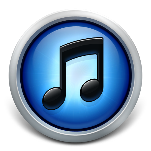 Transparent iTunes Icon