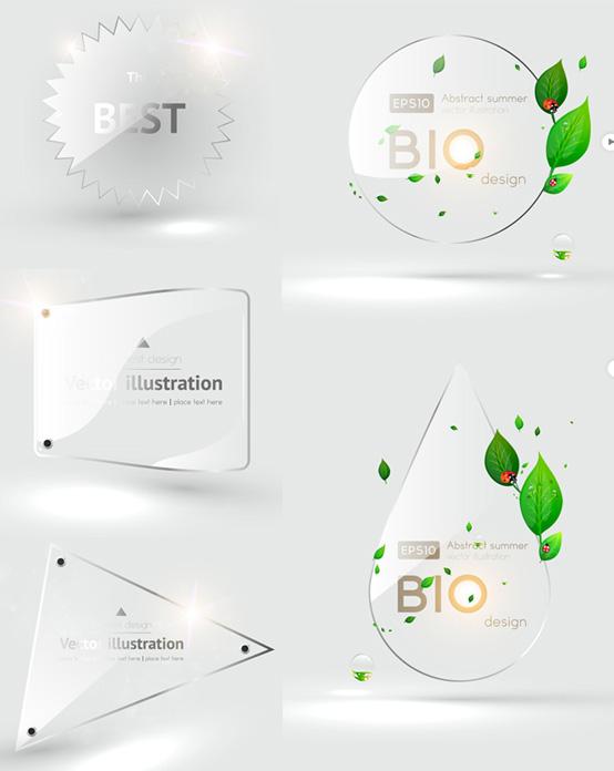 Transparent Vector Shapes