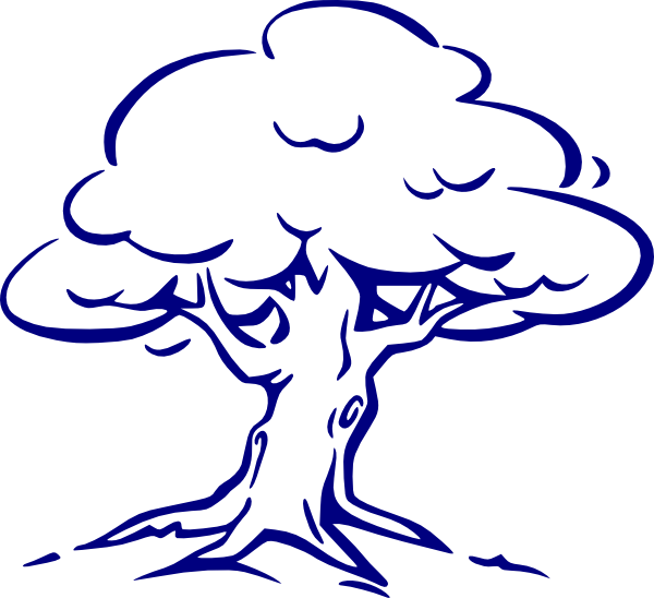 Tree Outline Clip Art