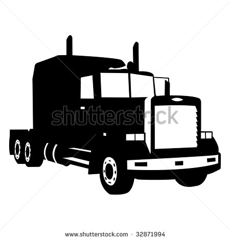 Truck Silhouette Vector