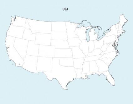 United States Map Vector United States Map Vector