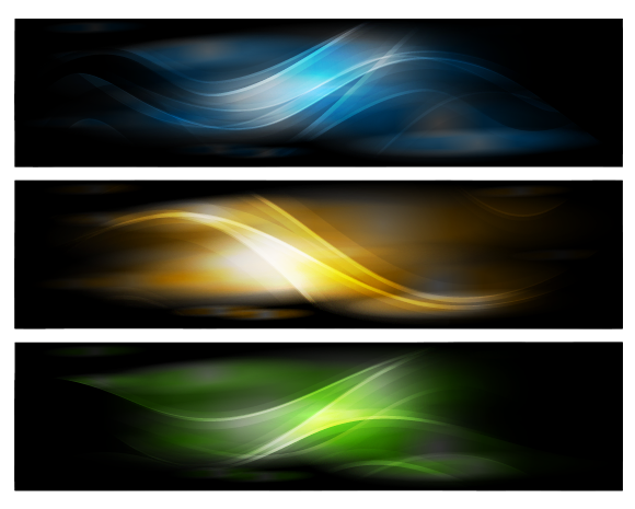 Vector Abstract Graphic Design Banners