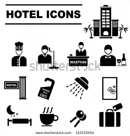 Vector Hotel Icons