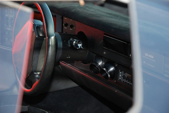 Vector Super Car Interior