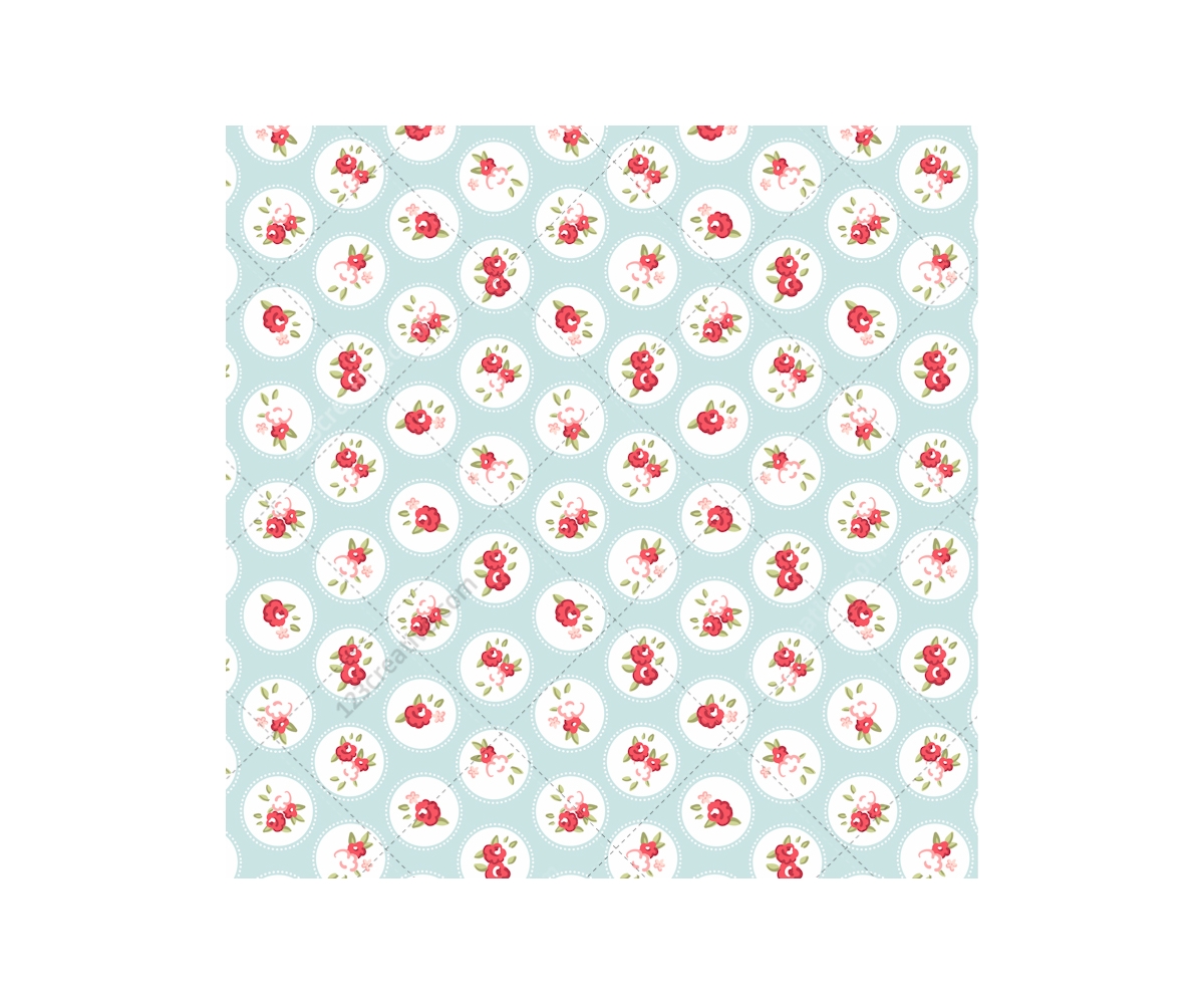 Vintage Rose Pattern Vectors