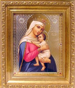Virgin Mary and Jesus Icon