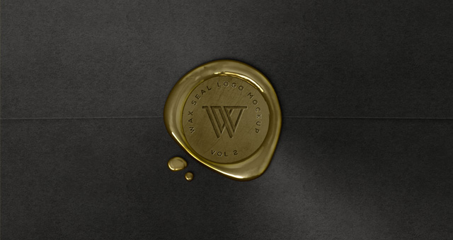 Wax Seal Stamp PSD