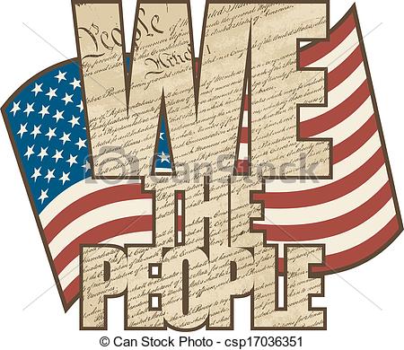 We the People the United States Clip Art