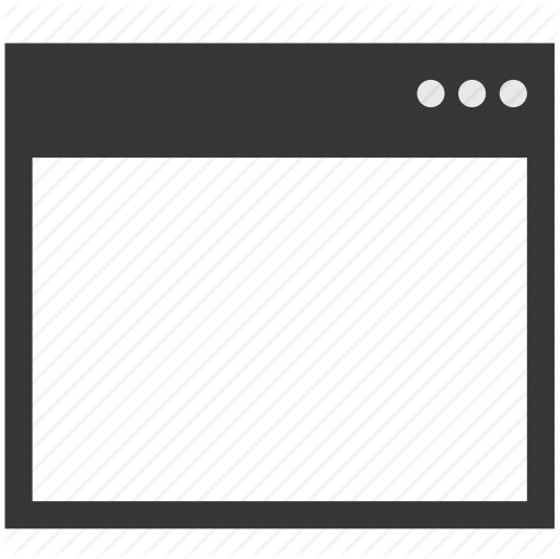 Web Browser Window Icon Web Browser Window Icon