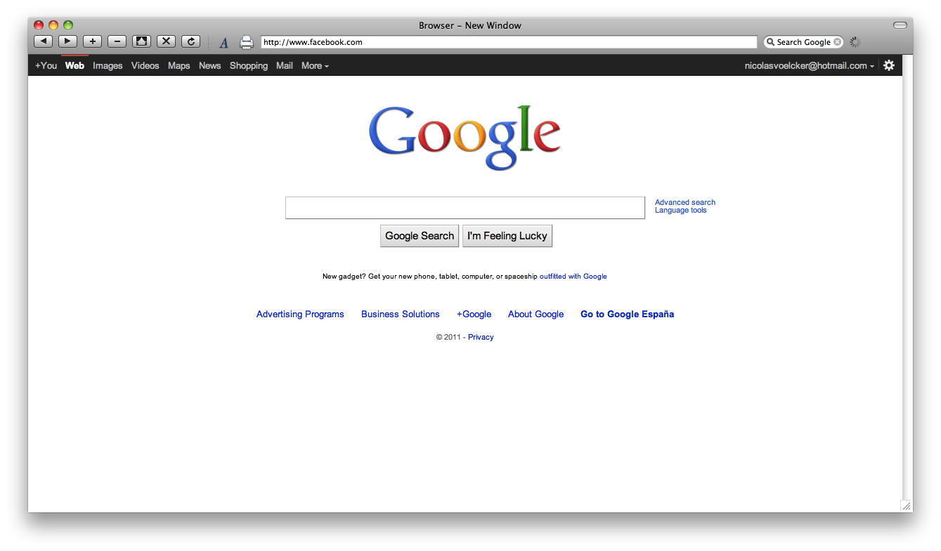 Web Browser Window Web Browser Window