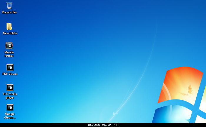 15 Shortcut Icons Windows 7 Desktop Images