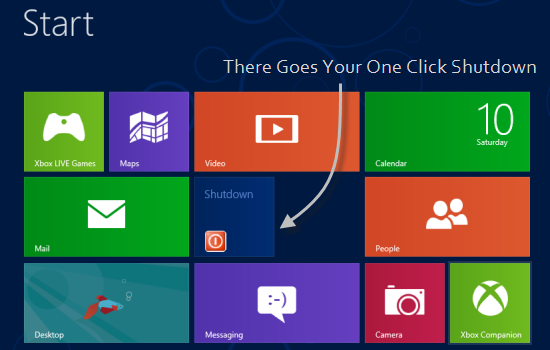 Windows 8 Shut Down and Restart Icon