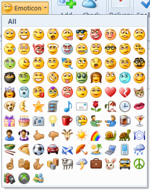 Windows Live Emoticons List Windows Live Emoticons List