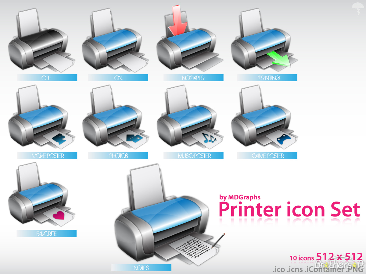 Windows Printer Icon Download