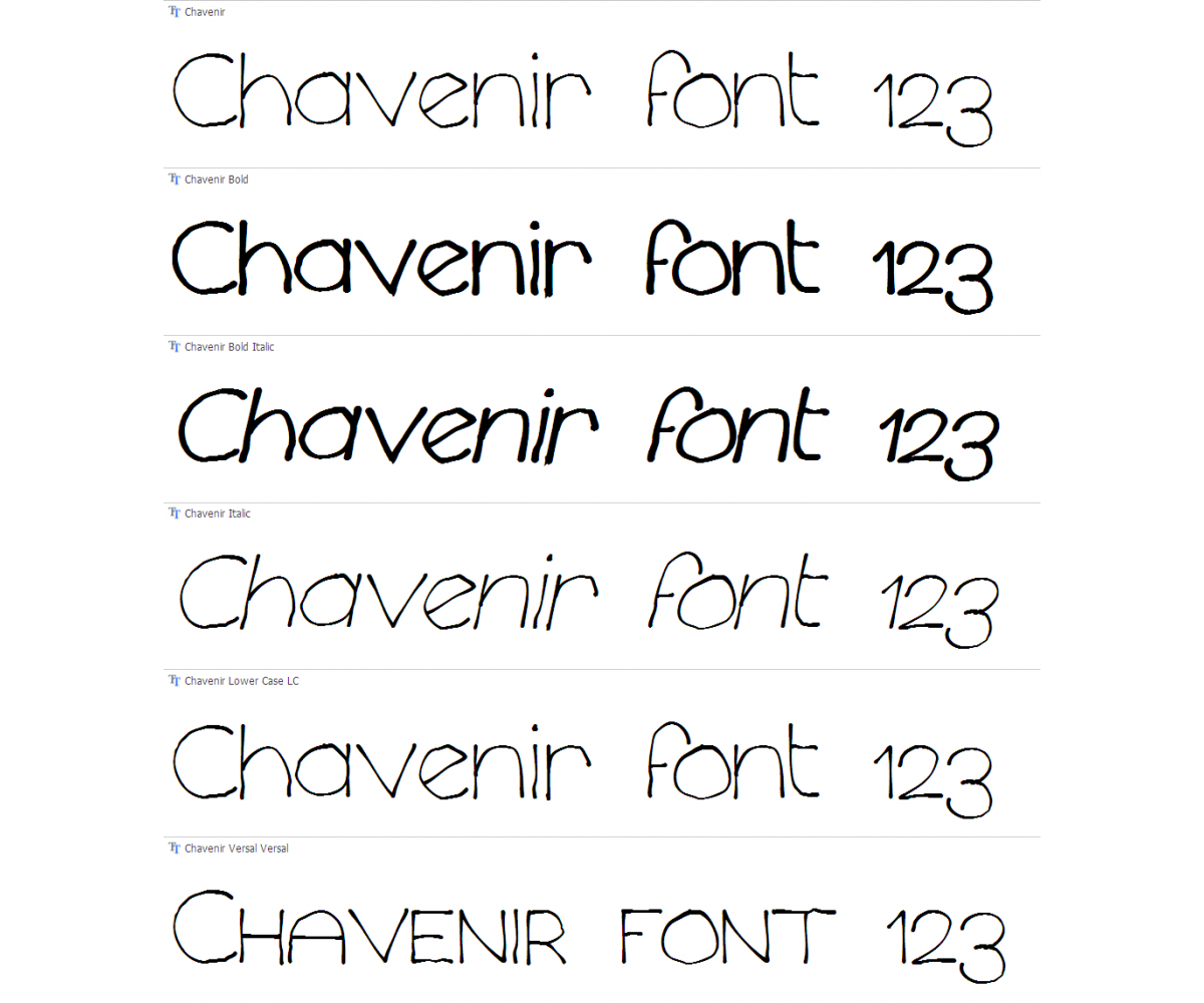 Writing Fonts Styles for Children