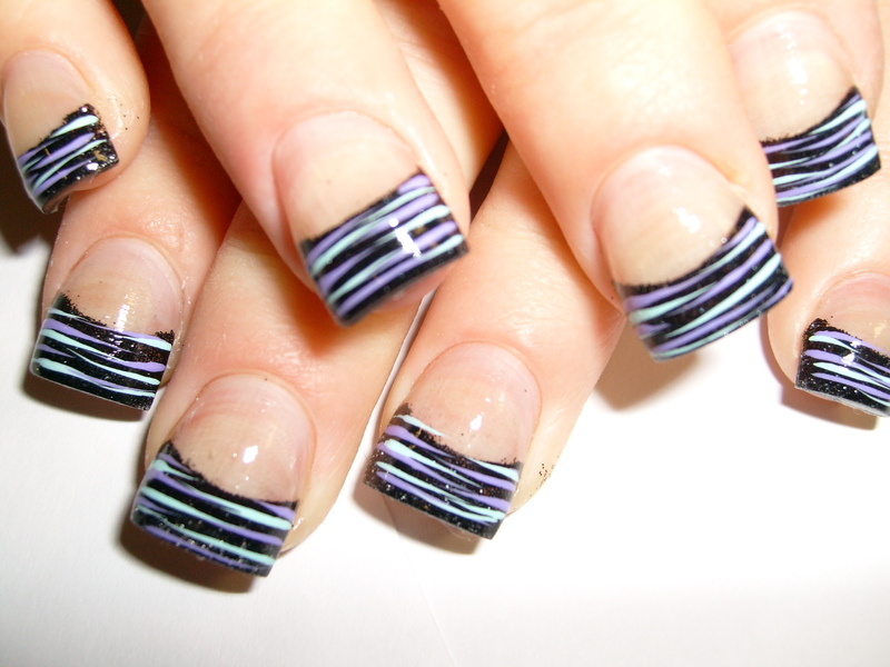 13 Cute Zebra Nail Designs Images