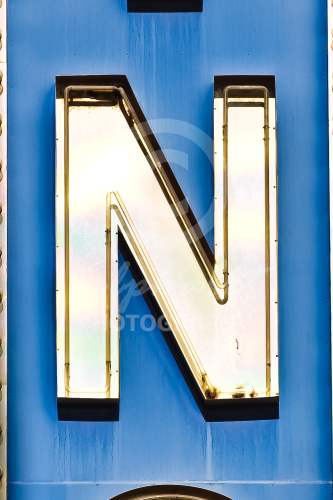 Alphabet Photography Letter N