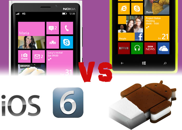 Android vs Windows Phone 8 Android vs Windows Phone 8