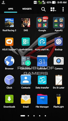 Asus Zenui Autumn Theme