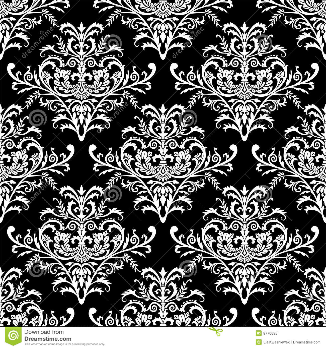 Baroque Seamless Pattern Baroque Seamless Pattern