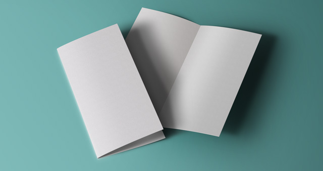 Bi Fold Brochure Mock Up Psd