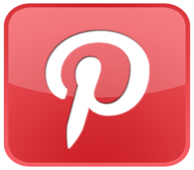 Black Pinterest Logo Vector