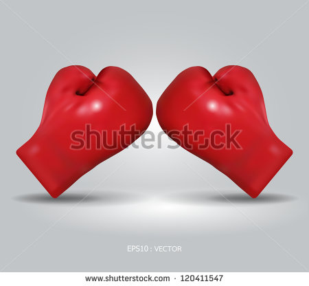 Boxing Gloves Vector