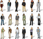 Business Person Avatar Icons Free