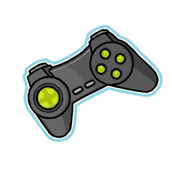 Cartoon Game Controller