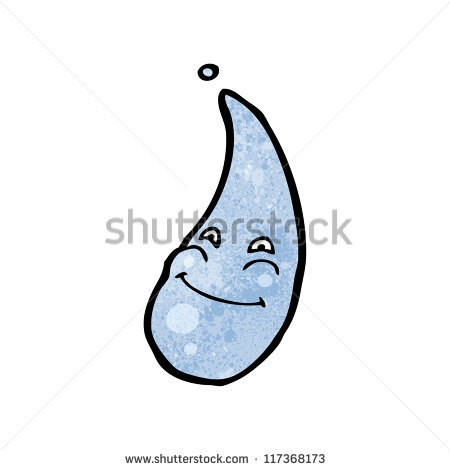 Cartoon Water Drop