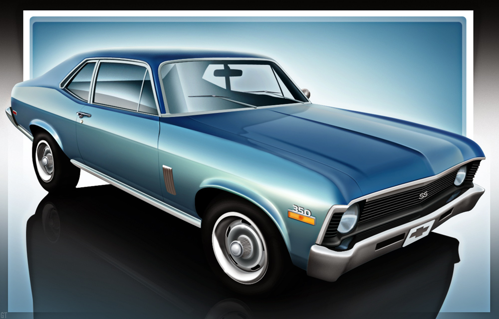 6 Vector Chevrolet Nova Images